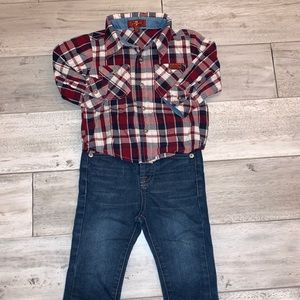 Seven 7 for all Mankind 12m jeans outfit